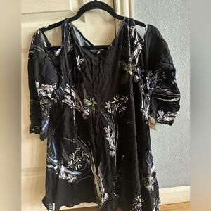 Free People Black Tunic NWT size Small